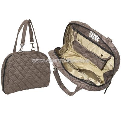 Faux Suede Diaper Bags