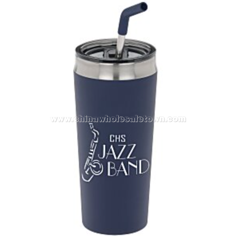 Faye Vacuum Tumbler with Straw - 20 oz.