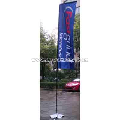 Feather Banner In Ground Base with Water Bag