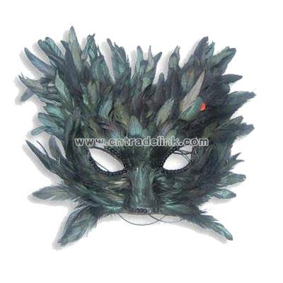 Feather Costume Mask