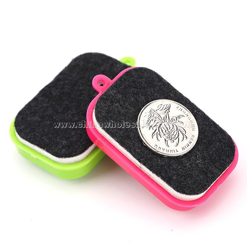 Felt blackboard eraser Small magnetic color whiteboard eraser Teacher office board eraser