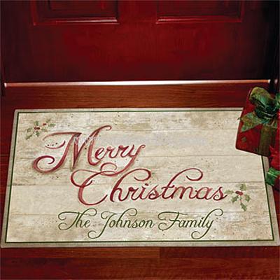 Festive Holiday Doormat-18x27