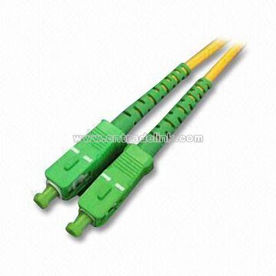 Fiber Optic Patch Cord with Standard Housing and Ceramic Ferrule