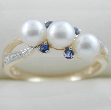 Fine Jewelry-10k Yellow Pearl Ring