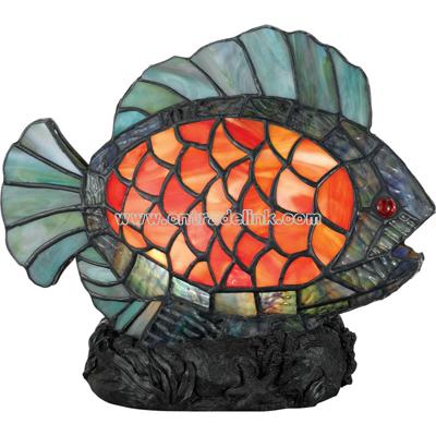 Fish Tiffany Accent Lamp