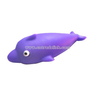 Fish shaped wrist rest mouse pad support