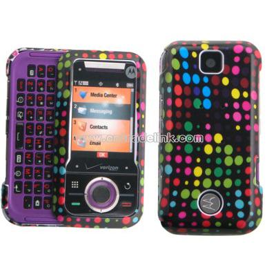 Fit Motorola RIVAL Phone Cover Case Pink-POLKA DOTS