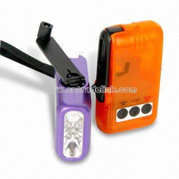 Five-LED Flashlight with Money Detector