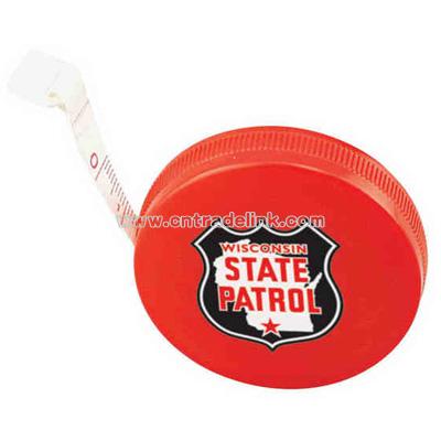 Five foot fabric tape measure.