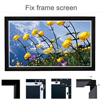 Fixed Frame Projector Screen