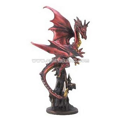 Flame Dragon Figurine