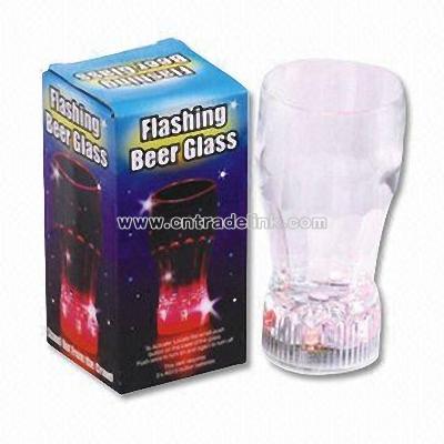 Flashing Beer Glass Cup