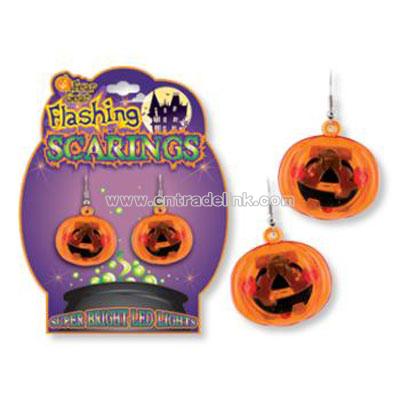 Flashing Halloween Earrings