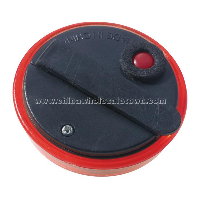 Flashing Round Light with Clip