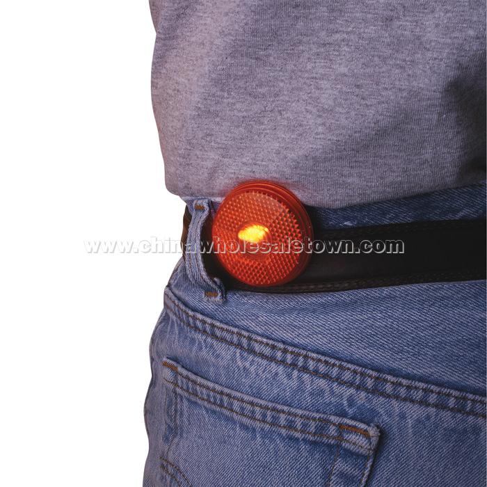 Flashing Round Light with Clip