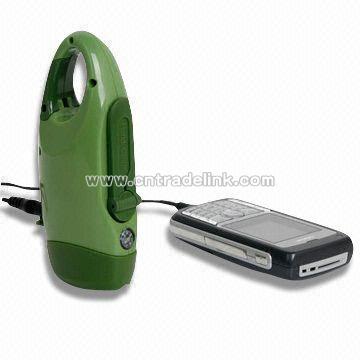 Flashlight with Mobile Phone Charger