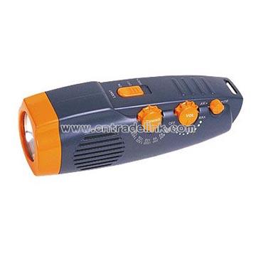 Flashlight with Radio
