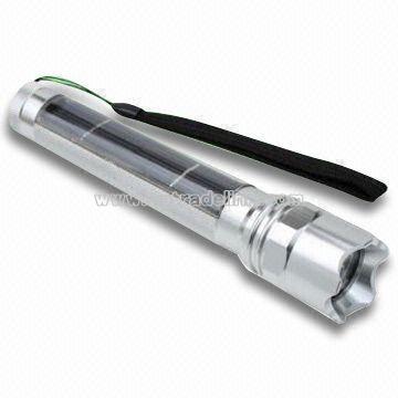 Flashlight with Solar Energy and NiMH Battery