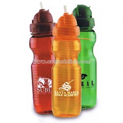 Flask With Straw