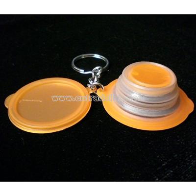 Flat Out KEYCHAIN CONTAINER