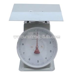 Flat platform scale