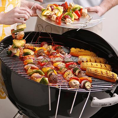 Flexible Stainless Steel Grilling Skewers