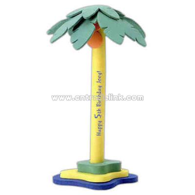 Flexible palm tree crazy pen pen made of EVA foam