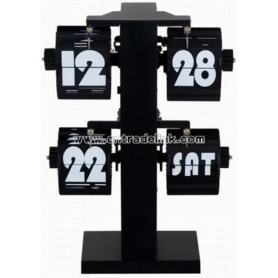 Flip Clock with Calendar