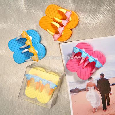 Flip Flop Design Refrigerator Magnets