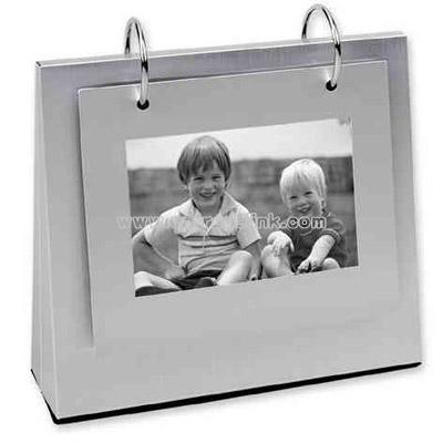 Flip picture frame stand/album