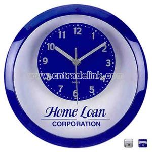 Floating face wall clock
