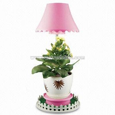 Flower Cultivation Light with Flower Pot