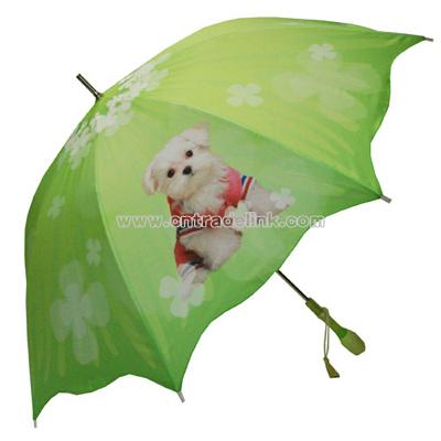 Flower Puppy Umbrella