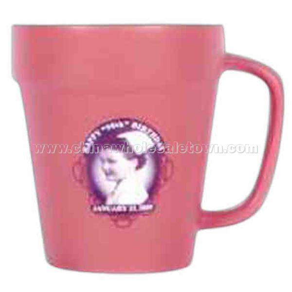 Flower pot 14 oz. coffee mug with seed confetti flower mixture