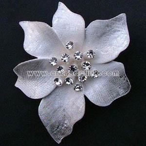 Flower-shaped Brooch