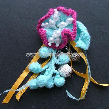 Flower-shaped Brooch