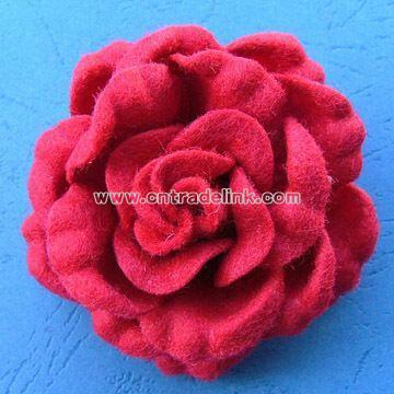 Flower-shaped Brooch