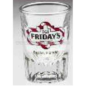 Fluted shot glass