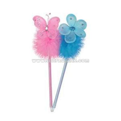 Flutter & Florals Springy Pen