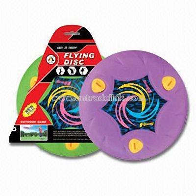 Flying Disks with Whistle Hold Card
