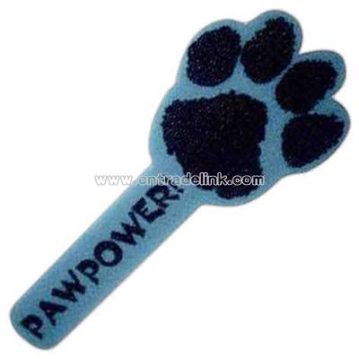 Foam paw stick waver