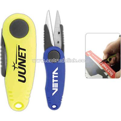 Foldable pocket travel scissors