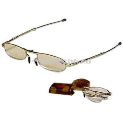 Foldable reading glasses