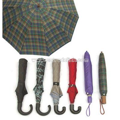 Folded umbrella