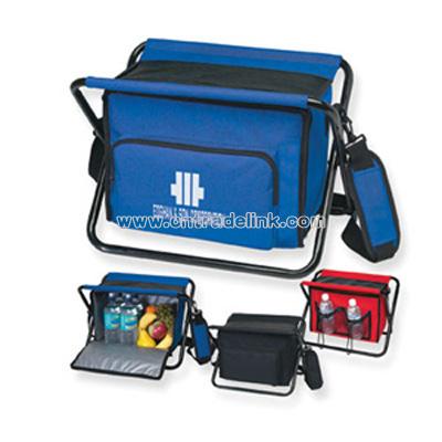 Folding Stool and Kooler Bag