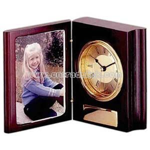 Folding desk clock
