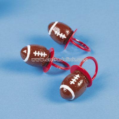 Football Frosted Ring Suckers