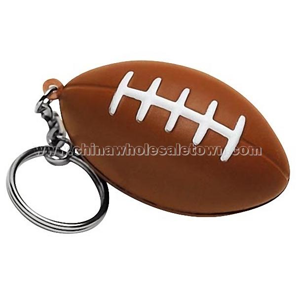 Football Key Chain Stress Balls