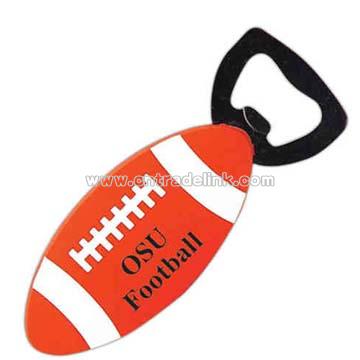 Football bottle opener