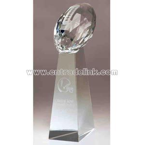 Football crystal award